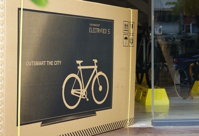 Van Moof Bike Box Header