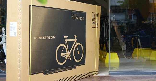 Van Moof Bike Box Header